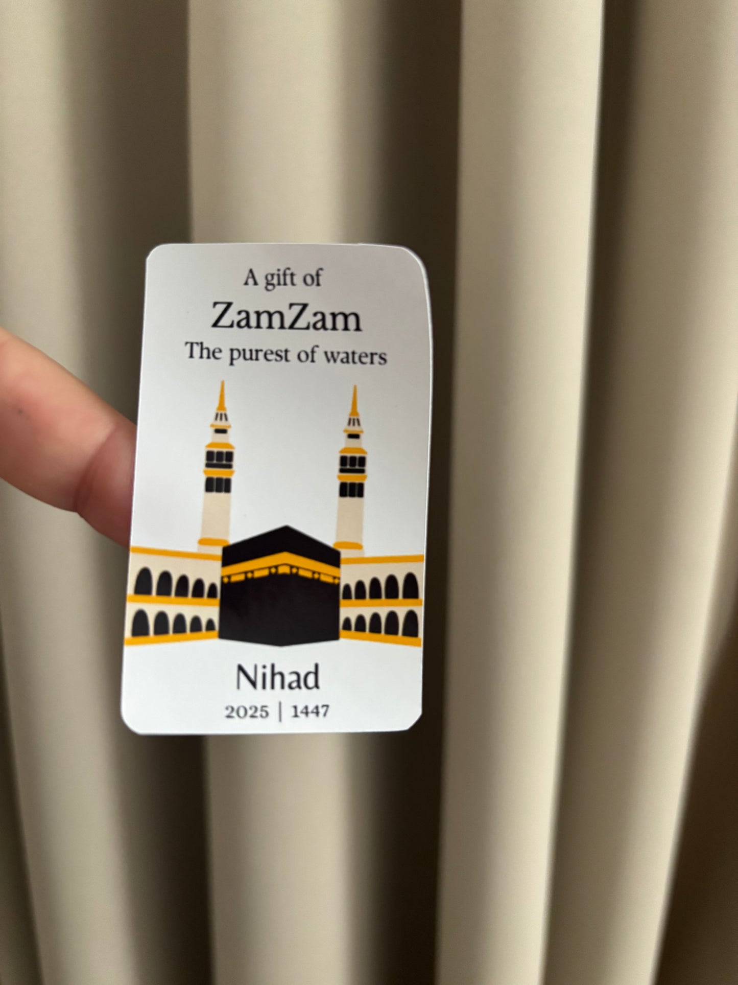 A gift of zamzam || stickers