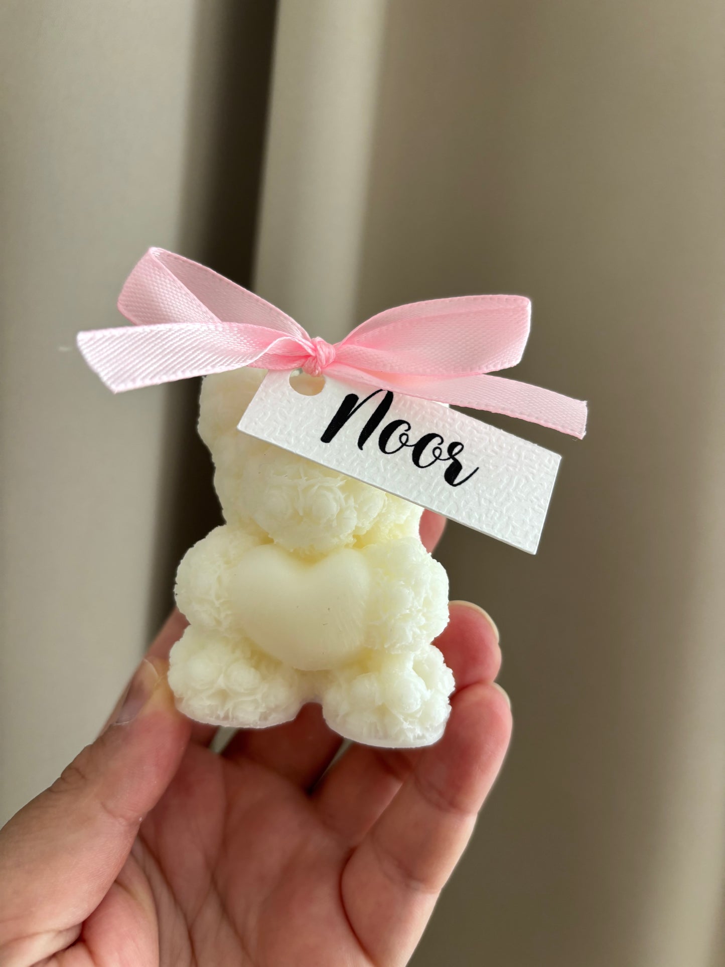 Teddybeer kaars | bedankje