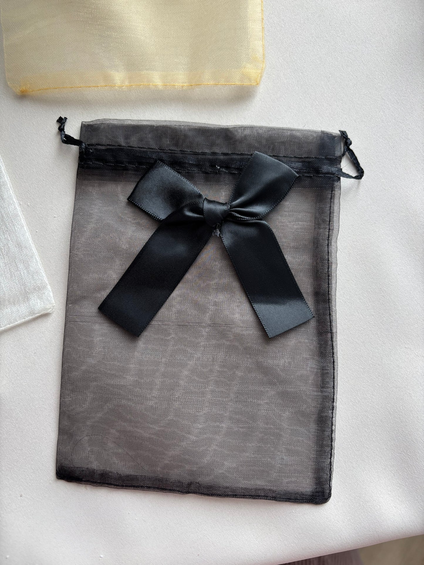 Zakjes met strik | Beige