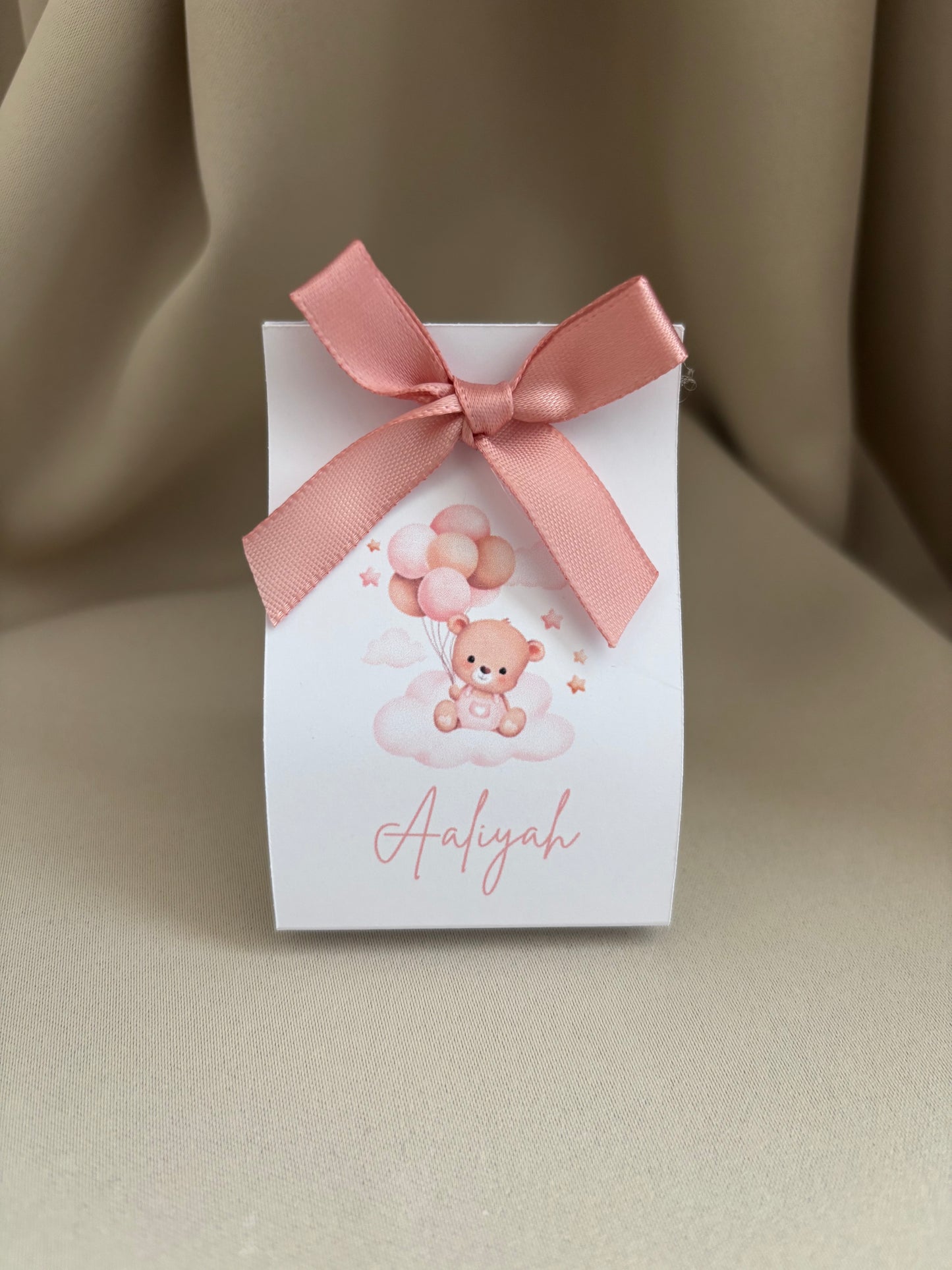 Bubble kaars bedankje | babyshower