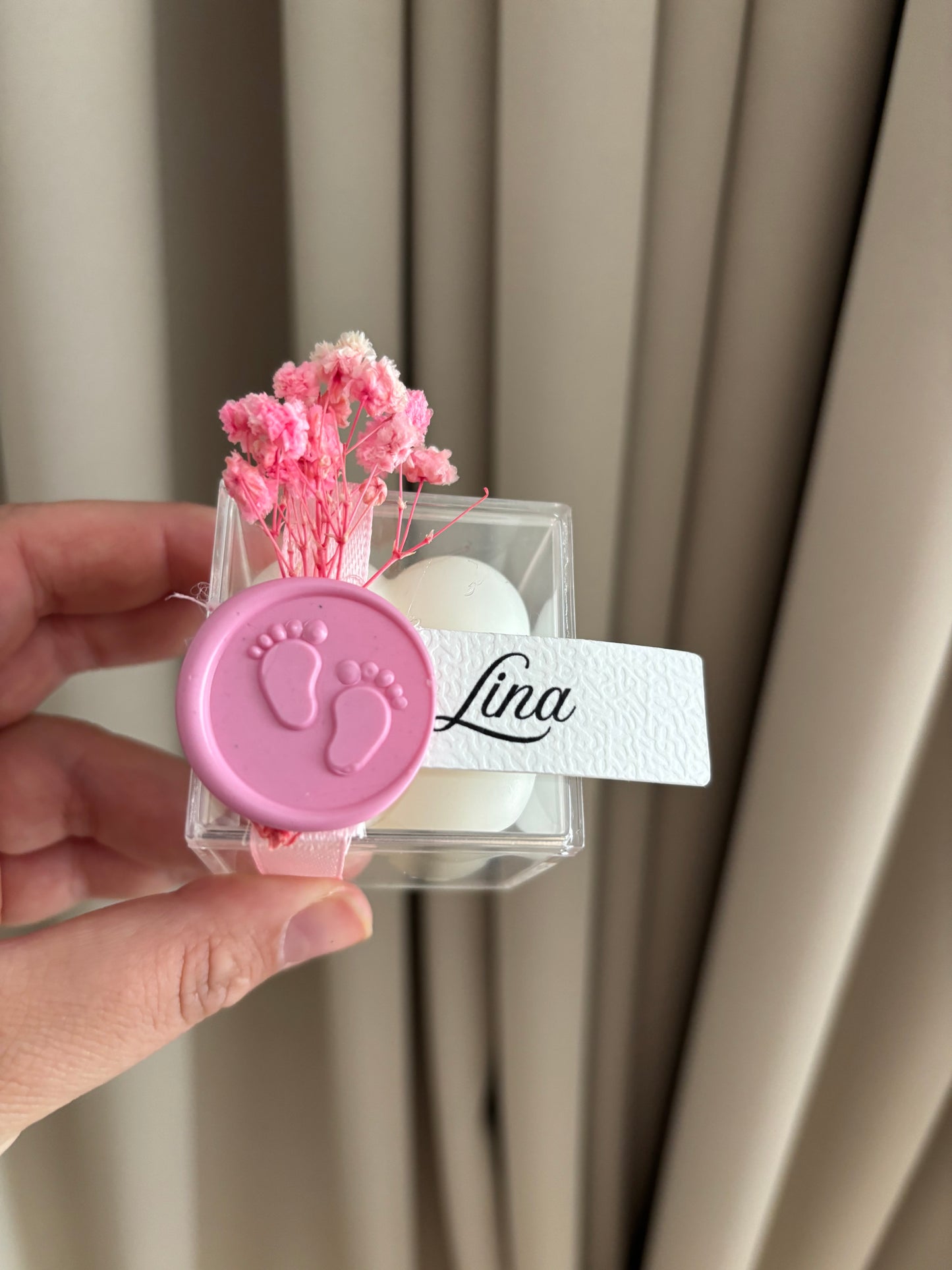 Bubble kaars | doosje | babyshower