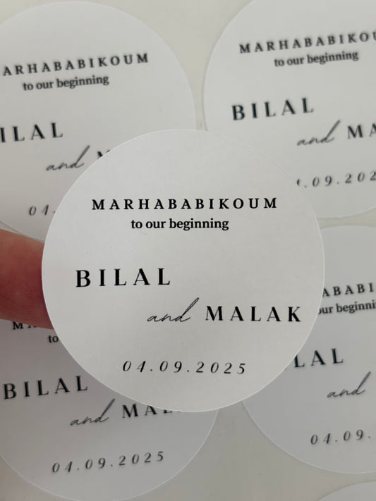 Marhababikoum stickers