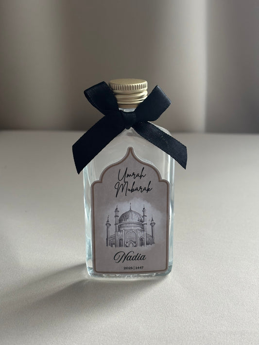 Umrah Mubarak | nude | zamzam flesje