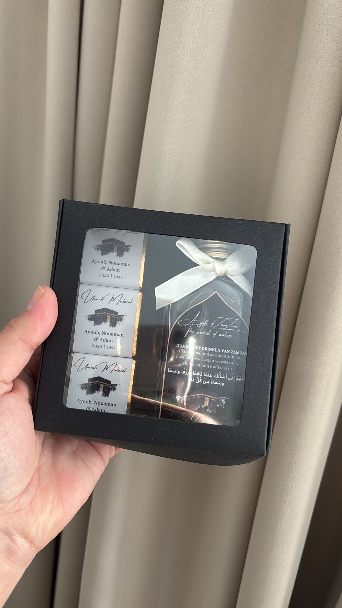 Umrah Mubarak giftset | chocolaatjes