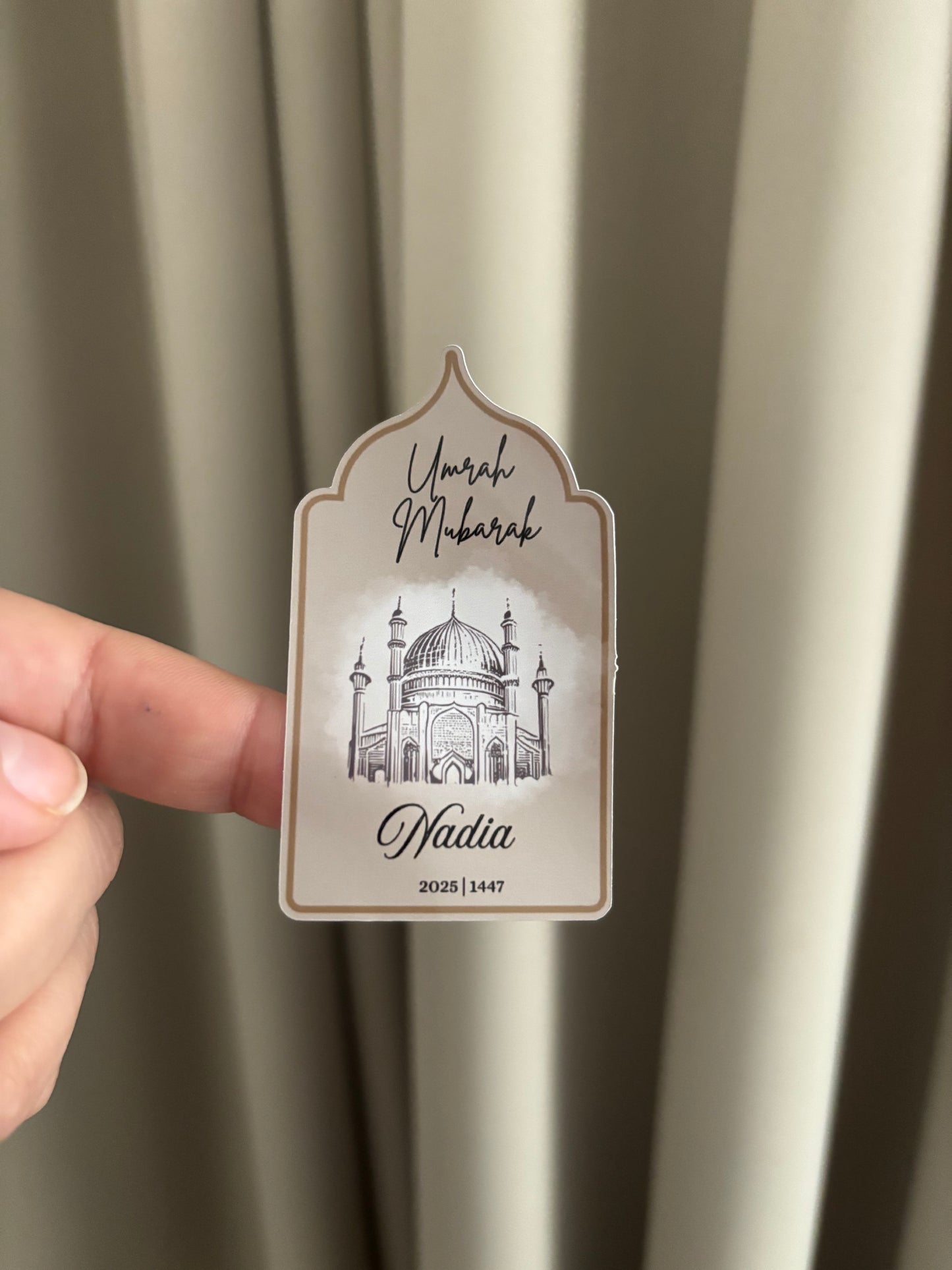 Umrah mubarak (nude) stickers