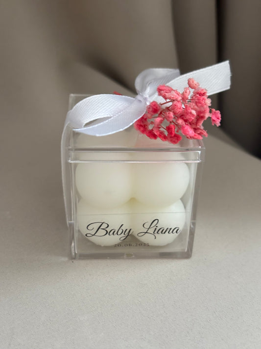 Bubble kaars || bedankje