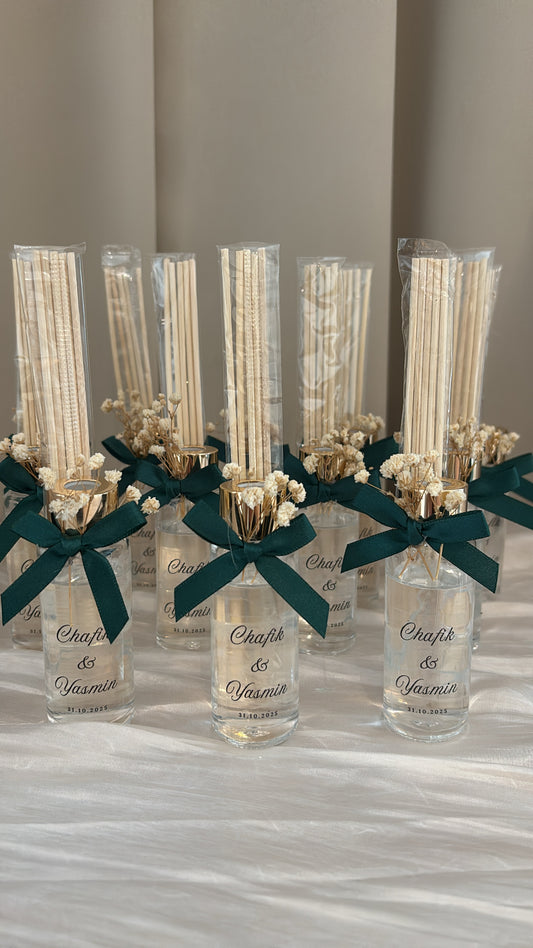 Geurstokjes bedankjes