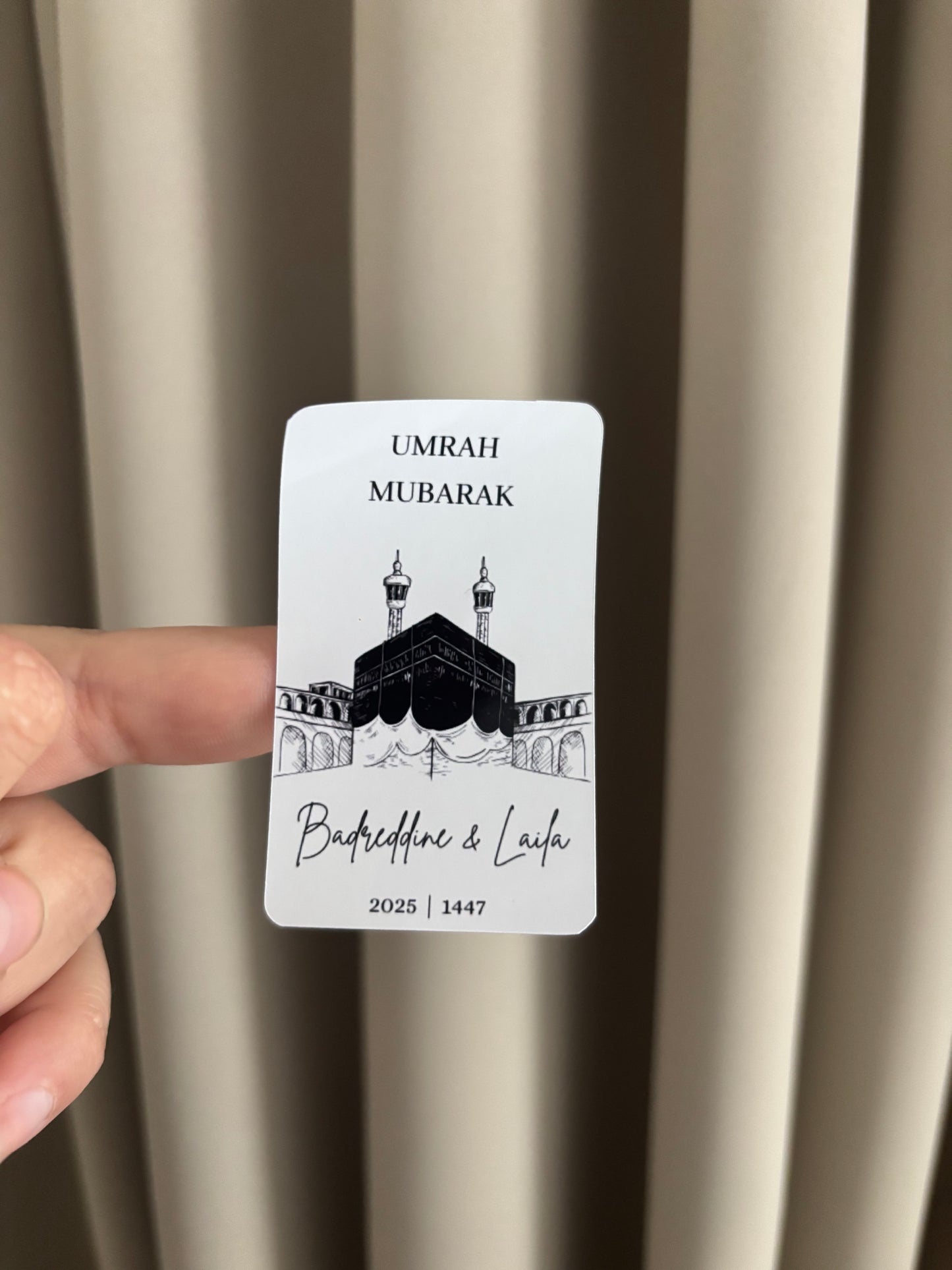 Umrah Mubarak ||| zamzam stickers