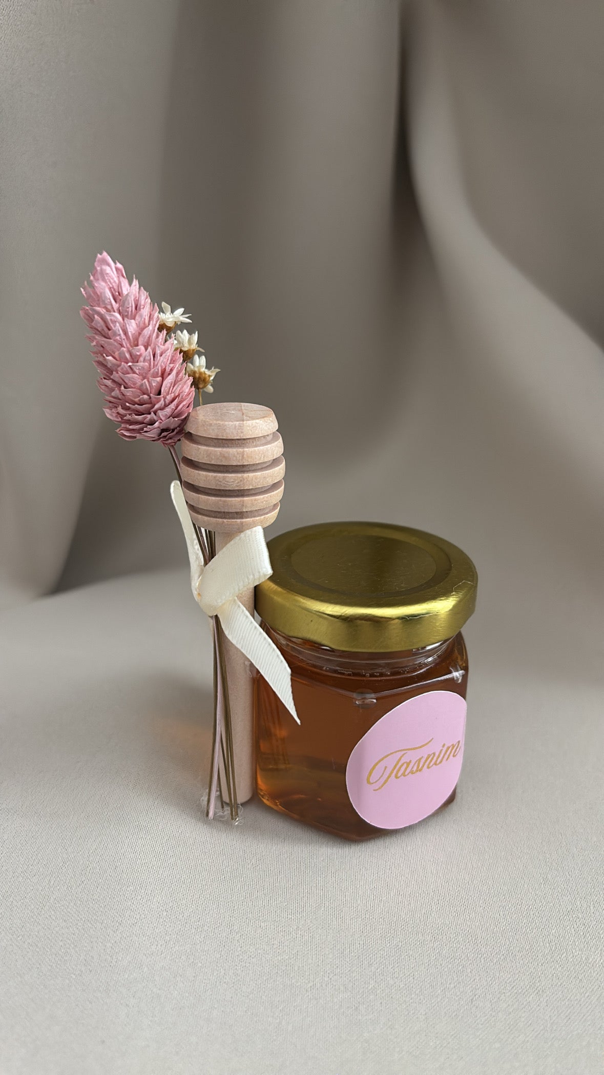 Honingpotjes met sticker