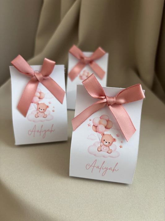 Bubble kaars bedankje | babyshower