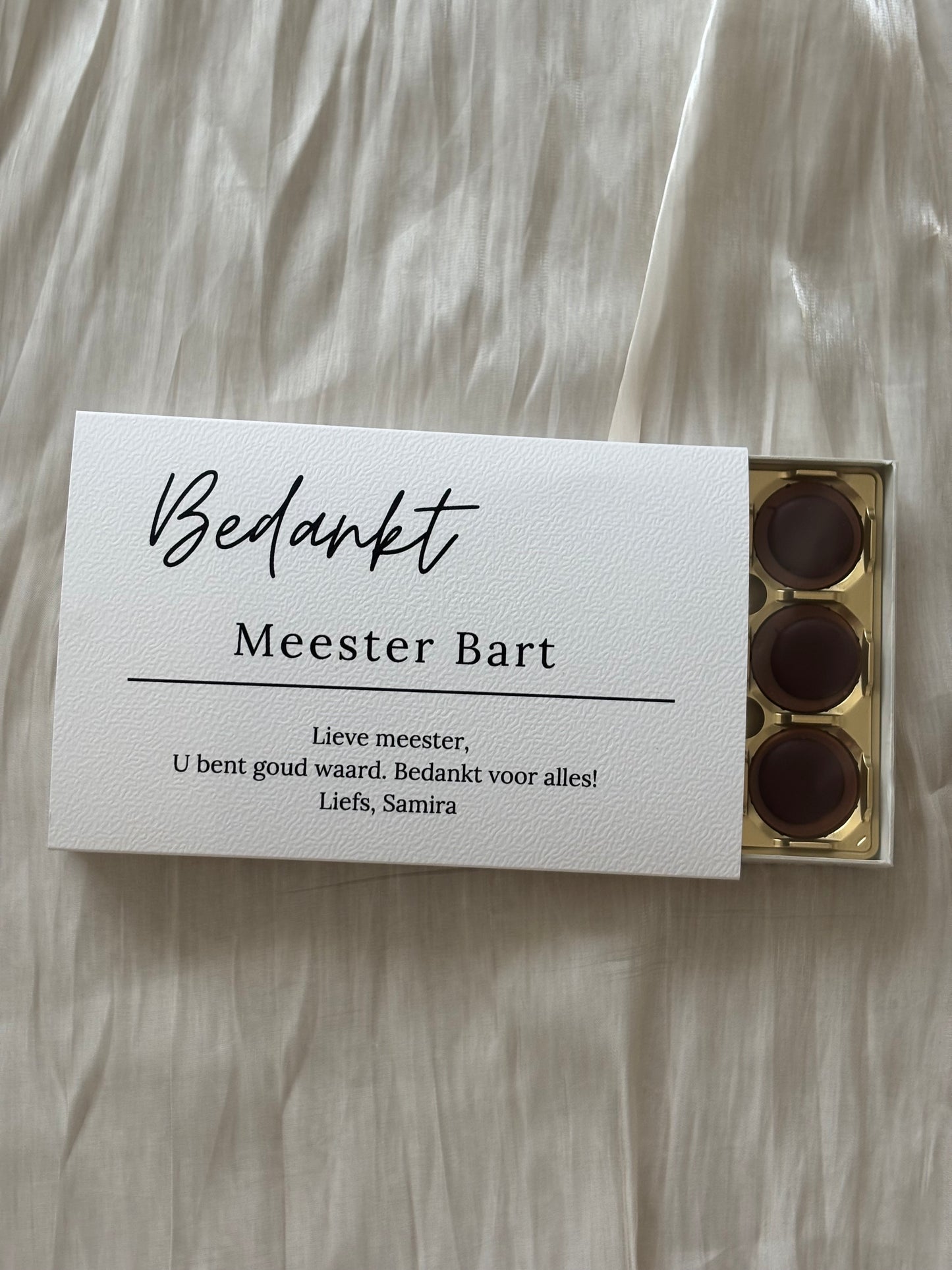 Toffifee | bedankt | leerkrachten