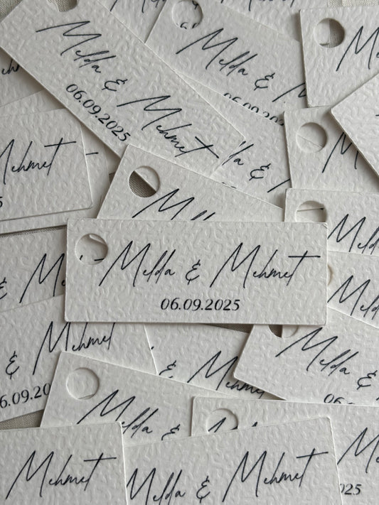 Hanglabels met naam 5x2