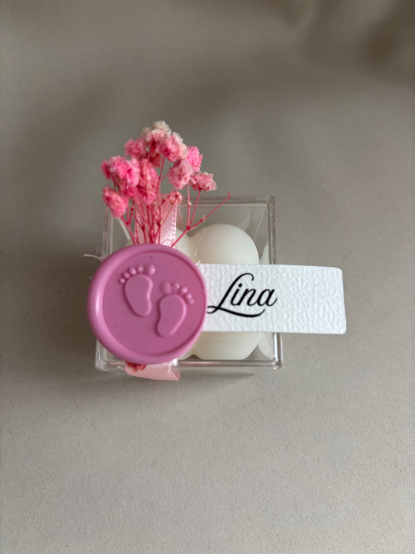 Bubble kaars | doosje | babyshower