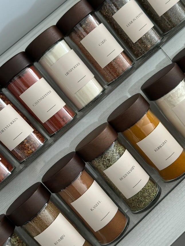 Kruidenlabels | pierson | beige