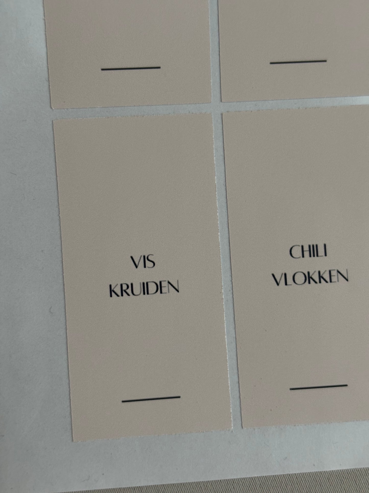 Kruidenlabels | ALTA 3x6