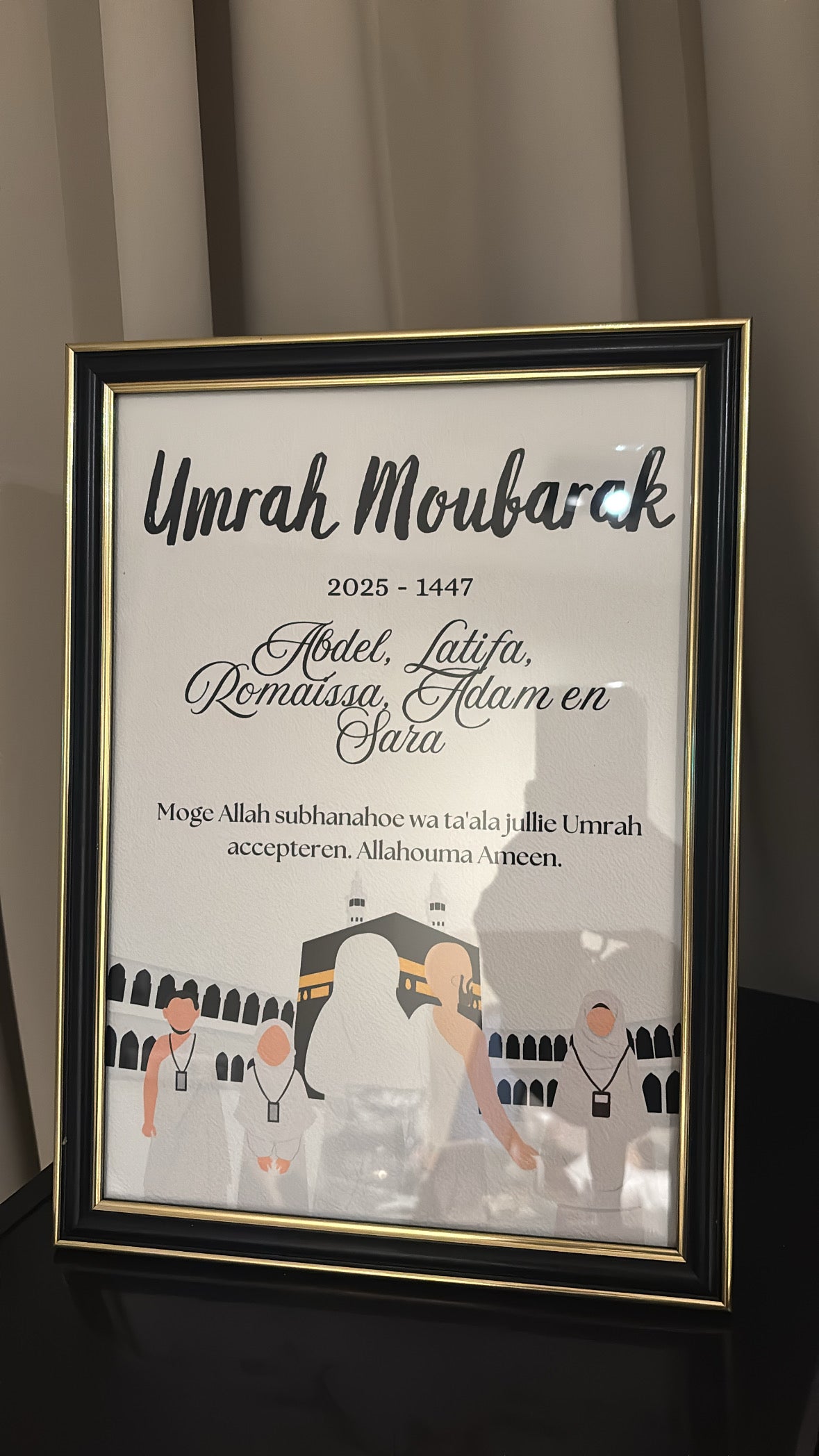 Umrah & Hadj Mubarak lijst