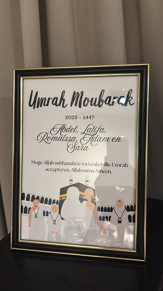 Umrah & Hadj Mubarak lijst