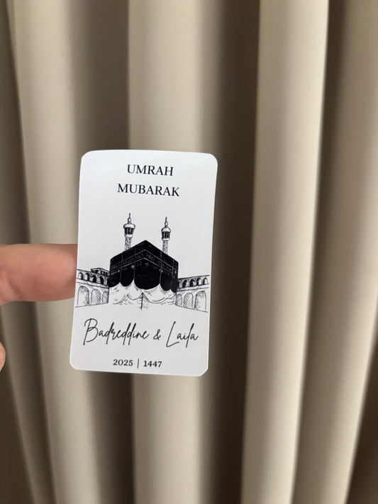 Umrah Mubarak ||| zamzam stickers