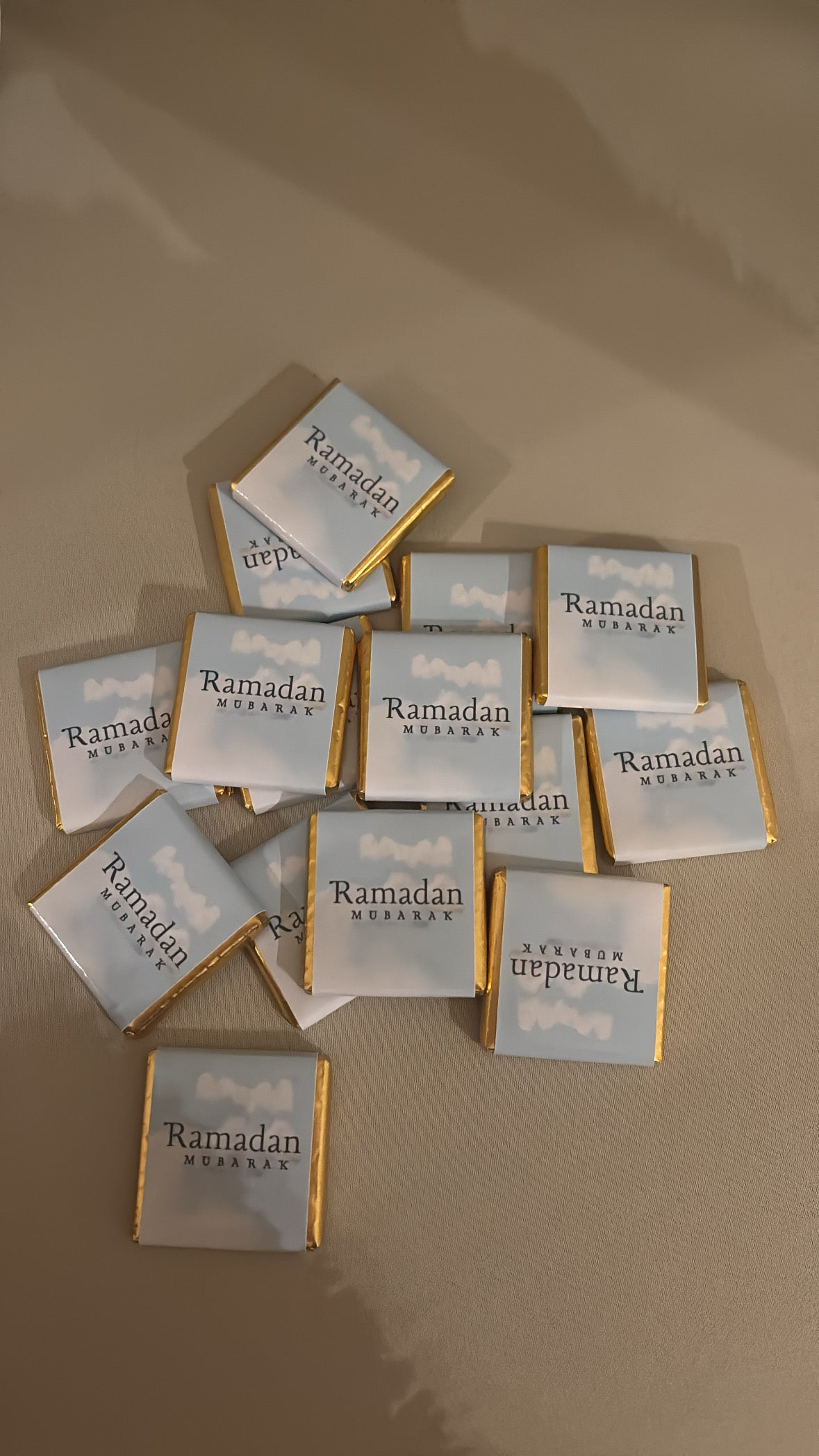 Ramadan / Eid Mubarak mini chocolaatjes