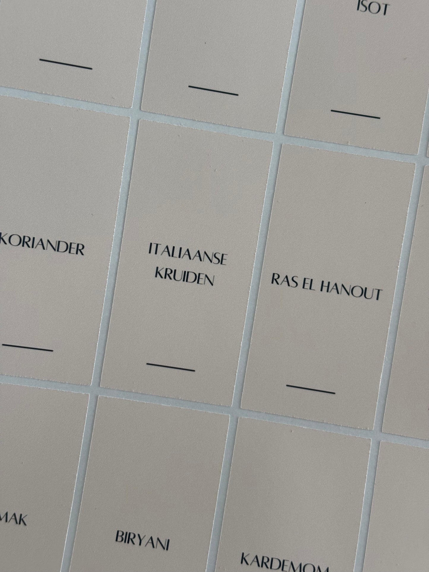 Kruidenlabels | ALTA 3x6