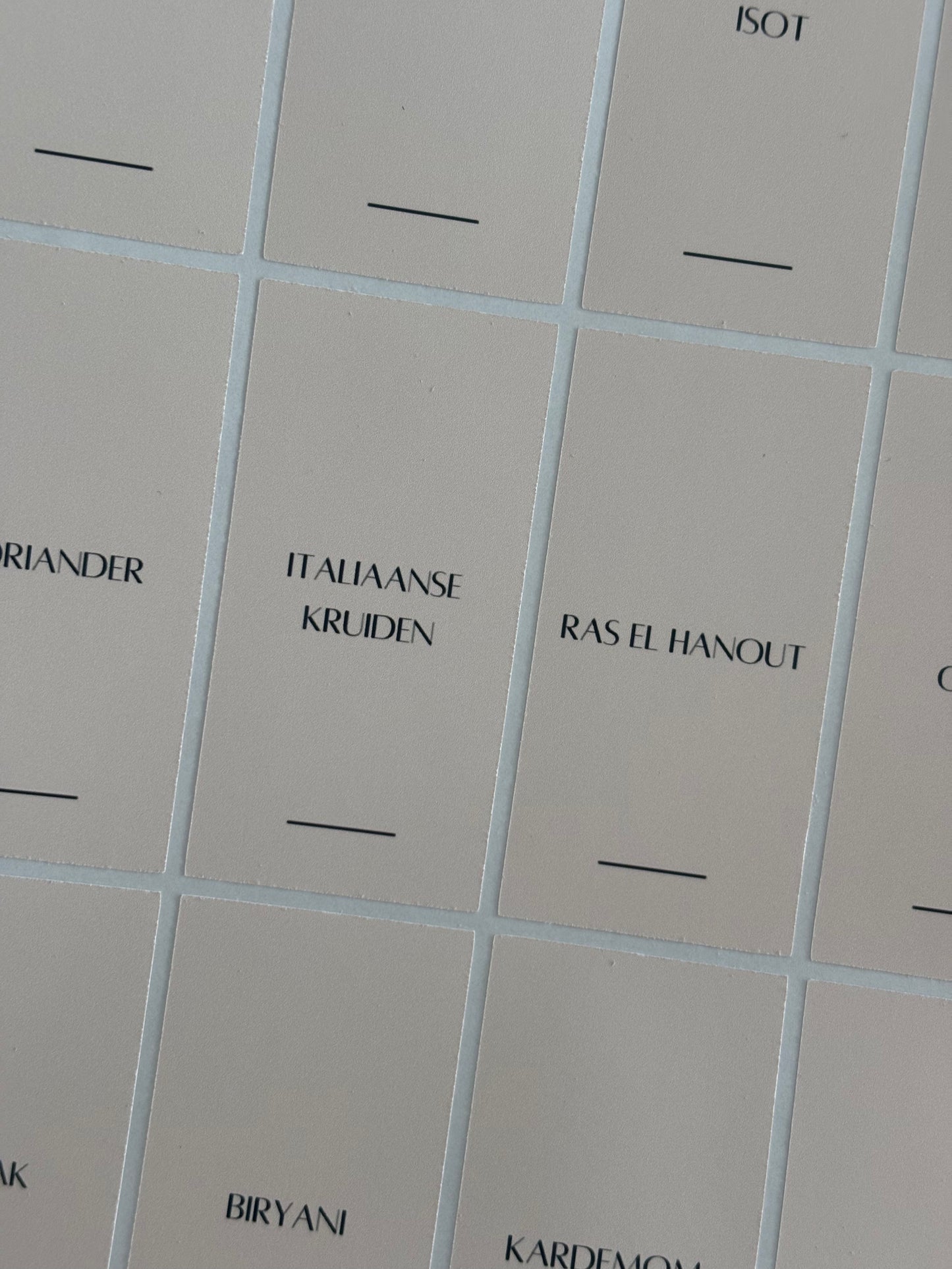 Kruidenlabels | ALTA 3x6