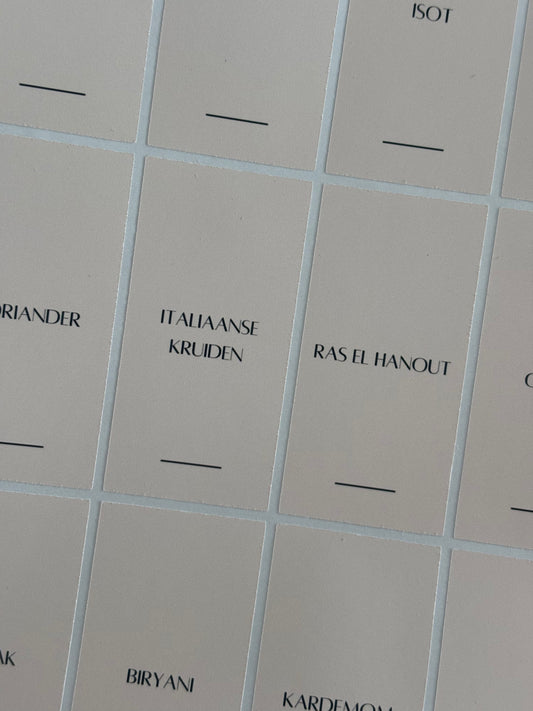 Kruidenlabels | ALTA 3x6