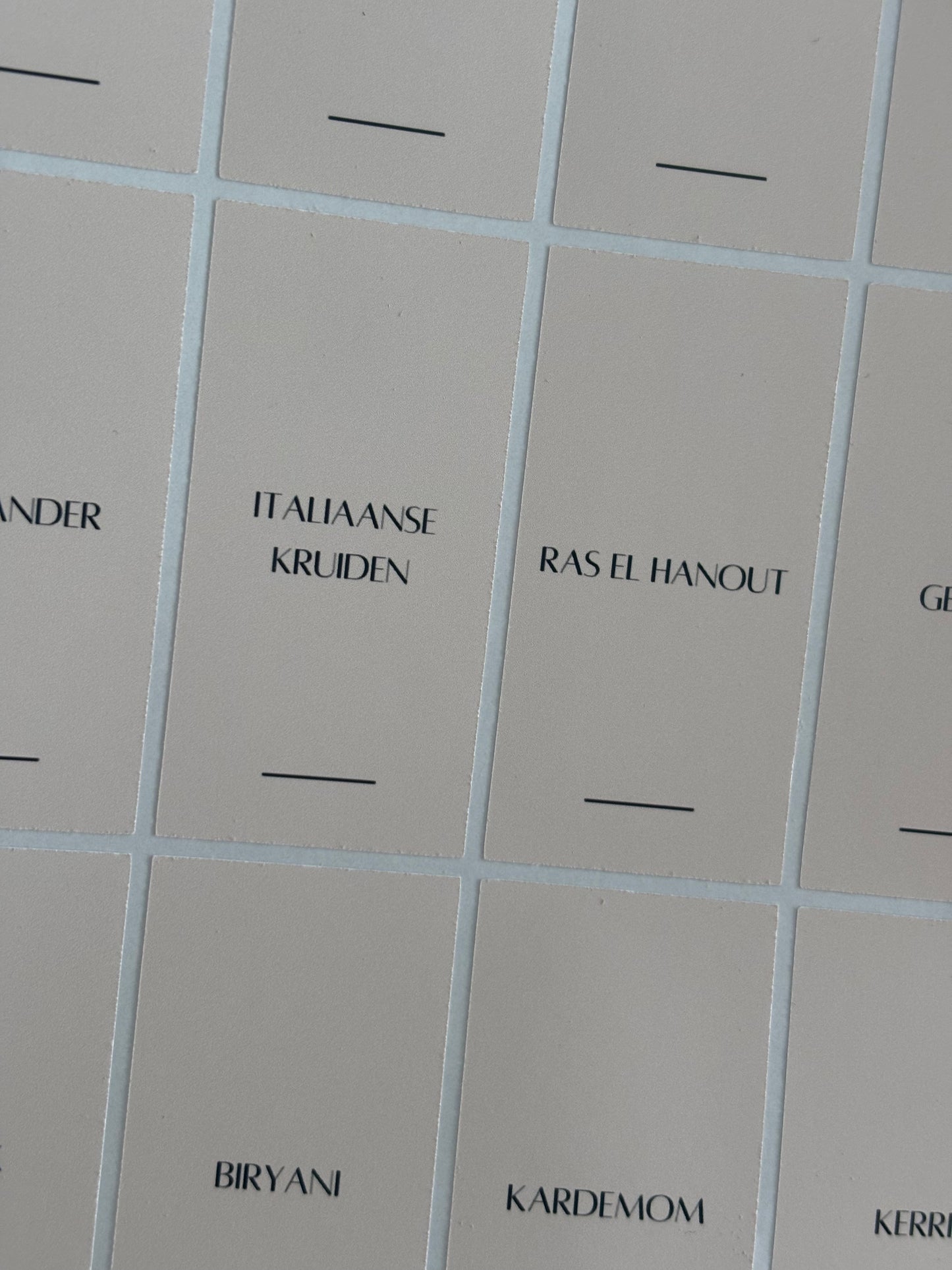 Kruidenlabels | ALTA 3x6