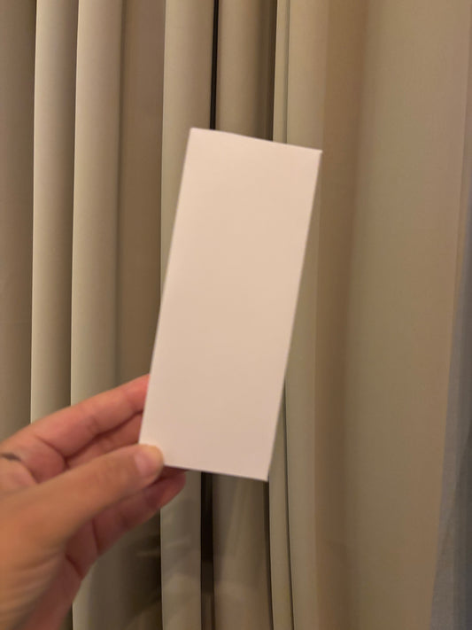 Blanco hoog wit doosje