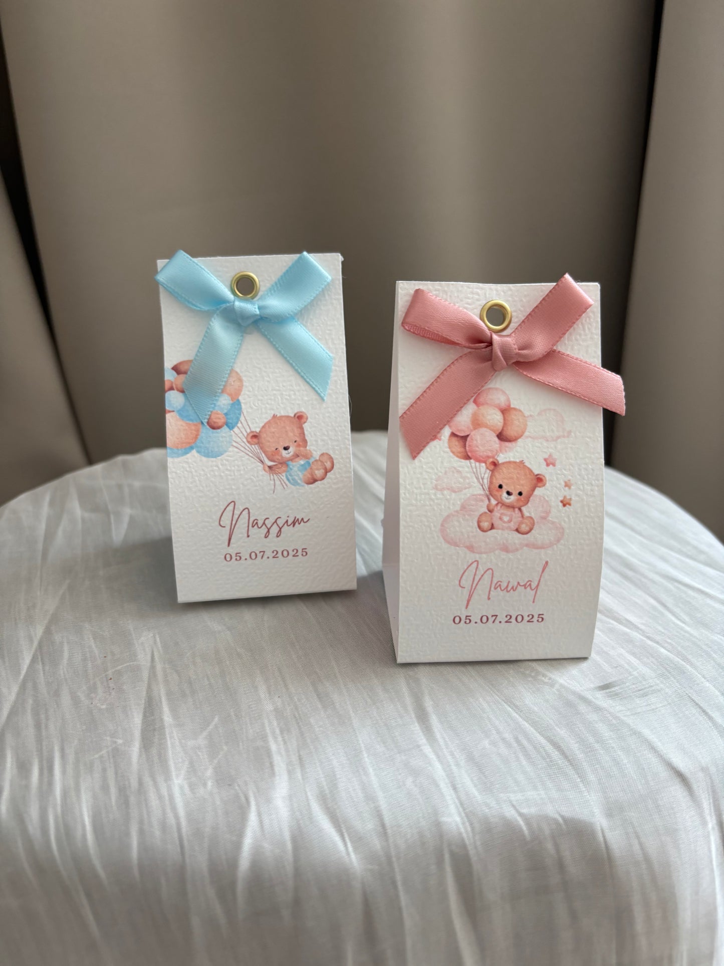 Bubble kaars bedankje | babyshower