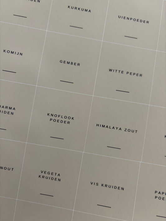 Kruidenlabels | Arimo