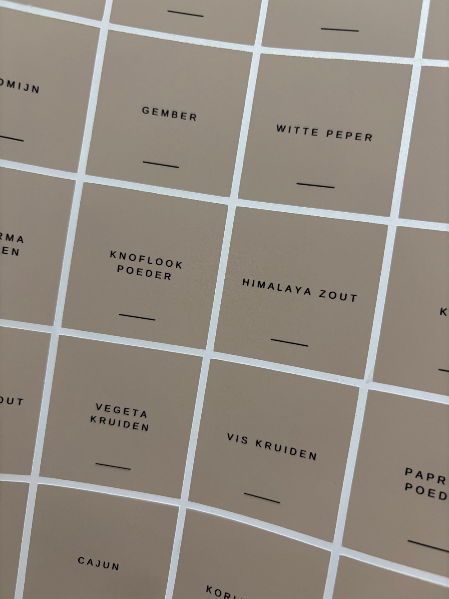 Kruidenlabels | Arimo