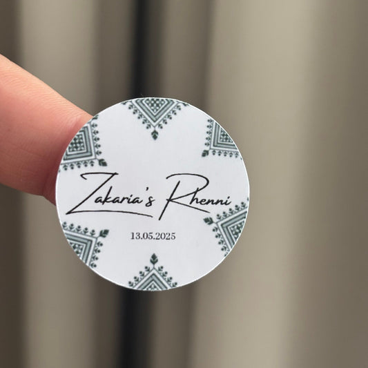 Henna stickers || groen