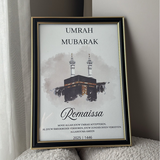 Umrah & Hadj Mubarak lijst | kies je ontwerp