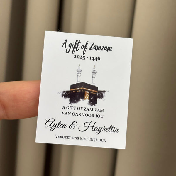 Zamzam stickers