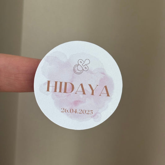 Geboorte stickers | speen