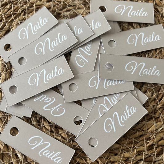 Rechthoekige kaartjes