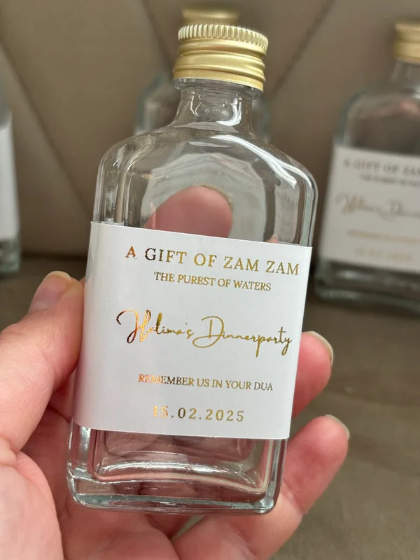 Zamzam flesje || dinnerparty