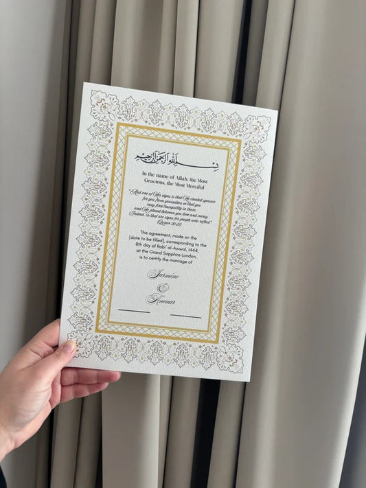 Nikah certificaat