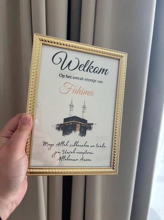 Lijst | Umrah & Hadj etentje