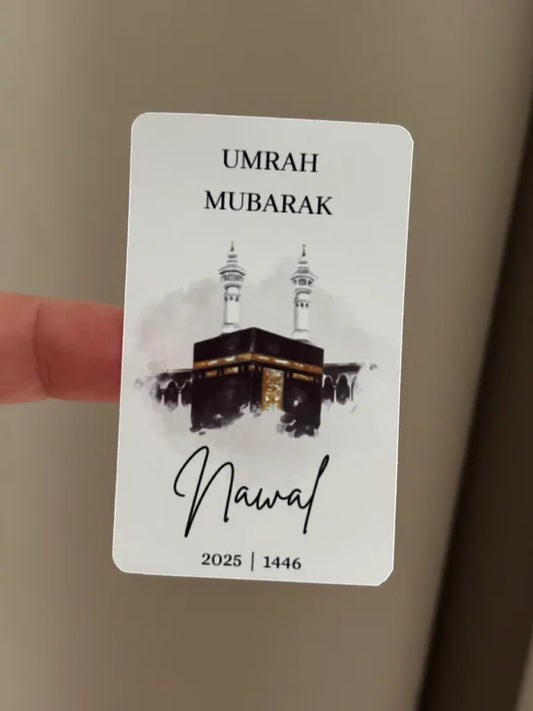 Umrah Mubarak stickers | zamzam