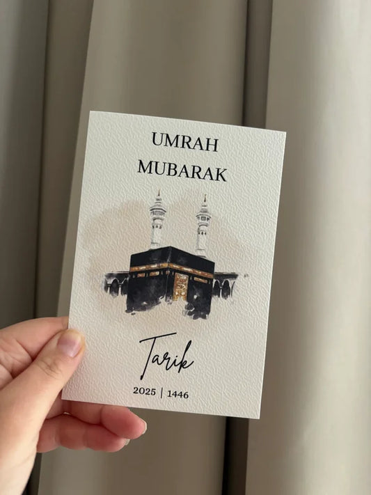 Umrah & Hadj Mubarak Tafelkaarten