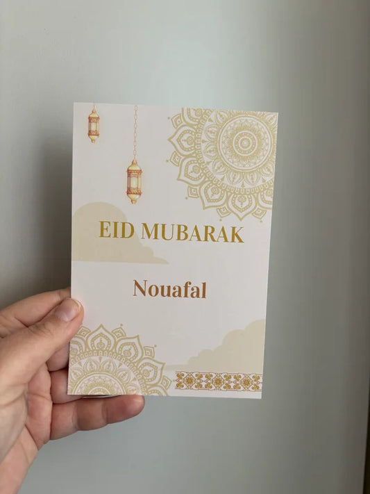 Eid Mubarak kaarten | met naam