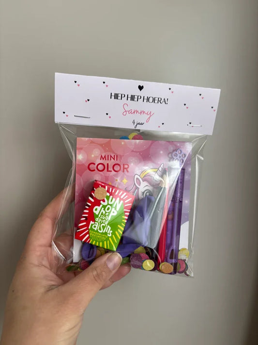 Traktatie zakjes | hiep hiep hoera!