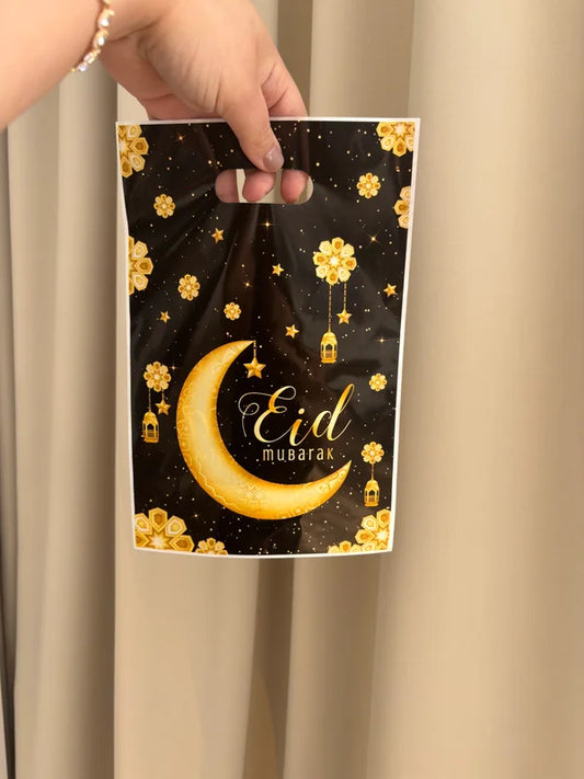 Eid Mubarak | traktatie tasje zwart