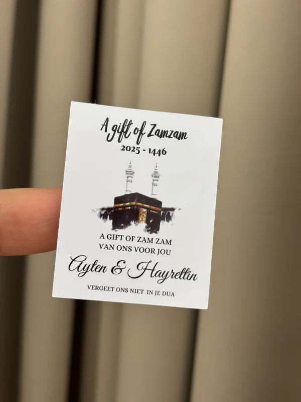 Zamzam stickers