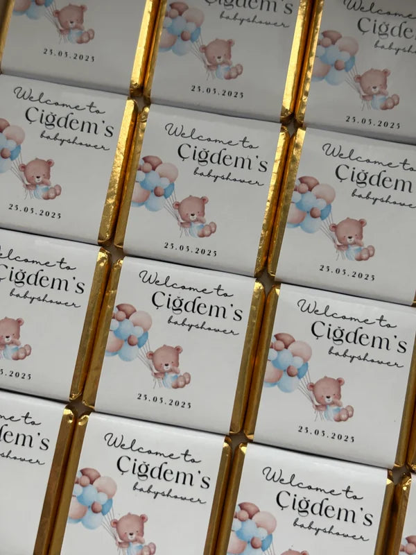 Babyshower | mini chocolade