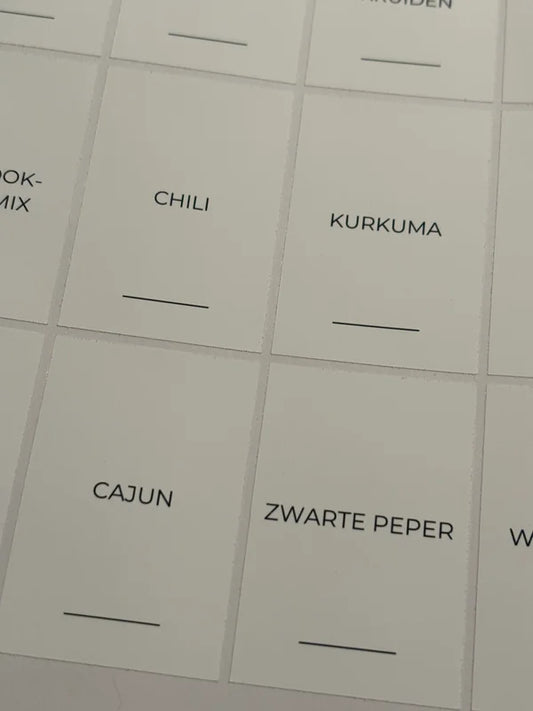 Kruidenlabels | 4x6