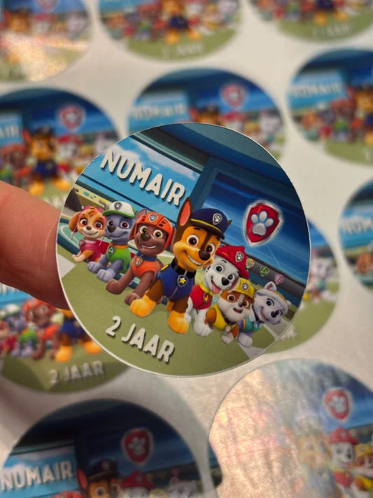 Paw patrol stickers
