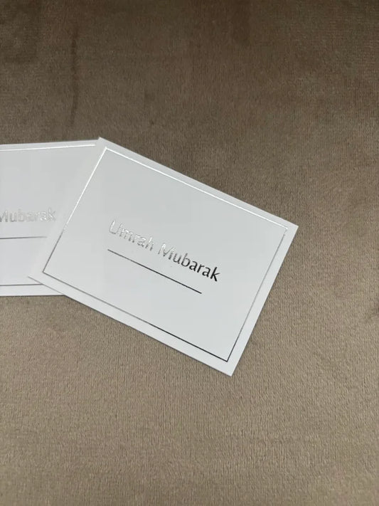 Umrah Mubarak stickers || 7x5