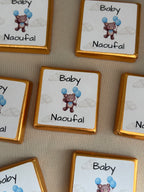 Welcome baby chocolade